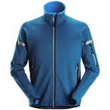 Snickers fleece jakke blå