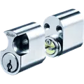 Ruko RB2602 dobbelt oval cylindersæt Rokoko rustfrit look