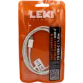 Leki PRO USB-C til USB-C kabel hvid 1 m