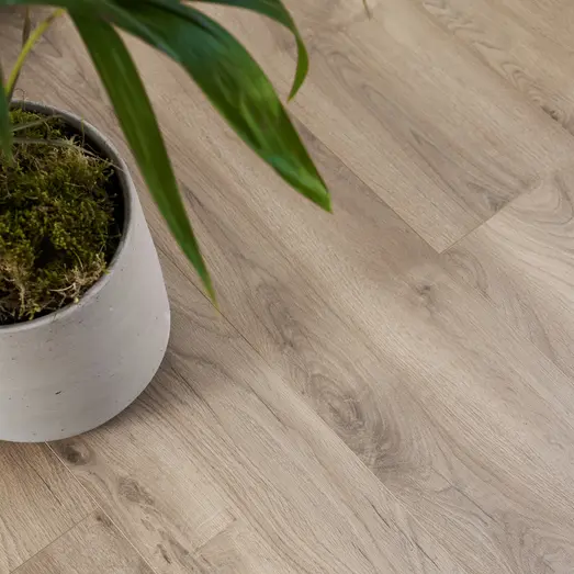 Wallmann Organic Silent hybridgulv hvid eg