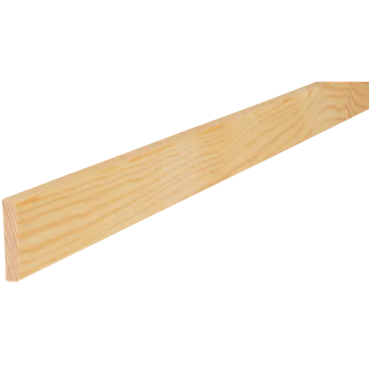 HT 52 fyr forkantliste 2 runde kanter 9x43x3900 mm