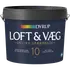 Dyrup loft og vægmaling ekstra spærrende 10 hvid 4,5 L