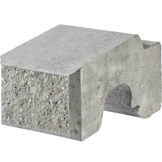IBF Danblokke Ekskusiv , 25x34x17 cm, grå