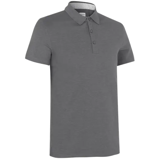ID Seven Seas herre poloshirt mørk grå melange