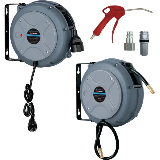 Flowconcept oprullersæt m/slange og kabelopruller