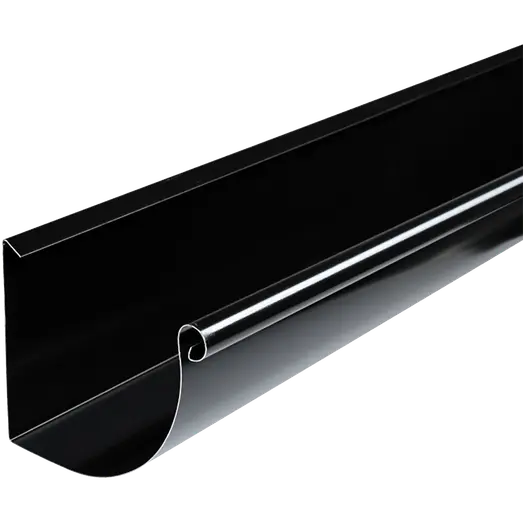 PLASTMO Tagrende            3M STÅL Arkitekt nr. 14 Sort