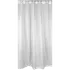 Badeforhæng hvid polyester 180x200 cm