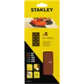 Stanley White Alox slibeark 93x230 mm 5 stk ass.