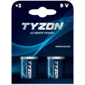 Tyzon Alkaline 9V Super 2 stk.