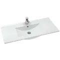 Scanbad Amber Vask 101x45,5 cm porcelæn hvid