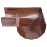 Plastmo indvendig gering 90° brun