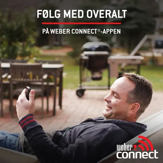 Weber smart hub grilltermometer m/display og booster