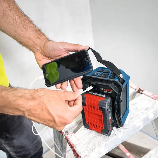 Bosch GPB 18V-1 C bluetooth højtaler m/BA18-12 