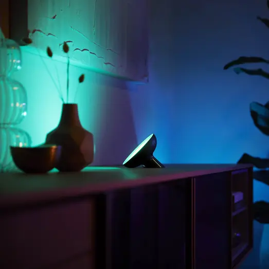 Philips Hue Bloom bordlampe LED sort