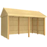 Plus Classic Multi Havehus 10 m² 2 moduler åben