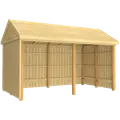 Plus Classic Multi Havehus 10 m² 2 moduler åben