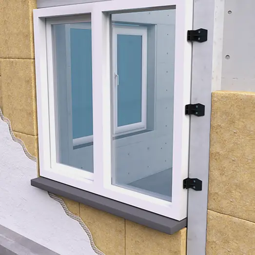 Knudsen K-MUR 28E eftermonterings kiler monteringsbeslag