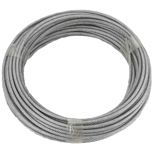 Roliba stålwire el-galvaniseret PVC belagt 30 m