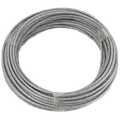 Roliba stålwire el-galvaniseret PVC belagt 30 m