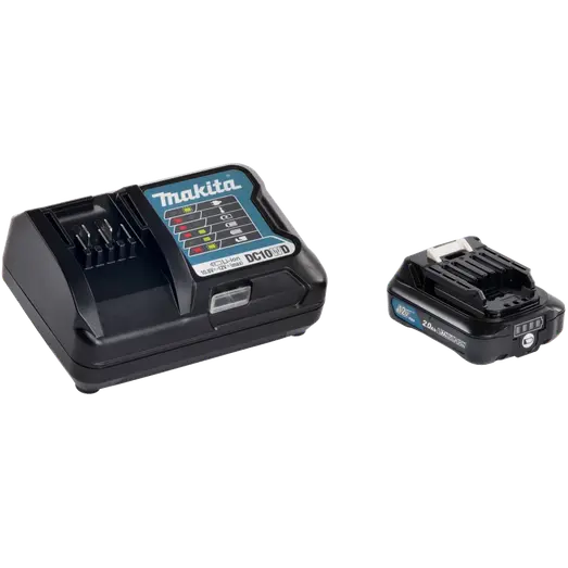 Makita batteripakke 12V Li-ion 1xBL1021B+1xDC10WD