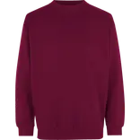 ID klassisk herre sweatshirt bordeaux
