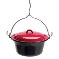 Bon-fire gryde 6 l, sort emalje