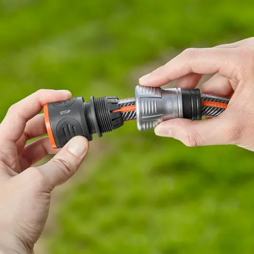 Gardena Premium slangekobling m/vandstop 1/2" løs