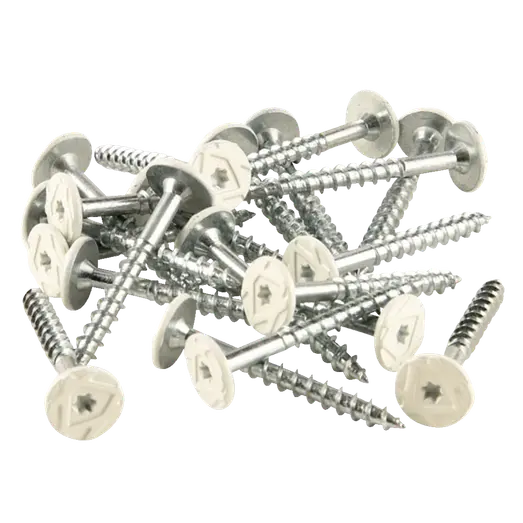 Fibrotech træbetonskrue TX20 5x45 mm hvid