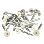 Fibrotech træbetonskrue PH2 5x45 mm hvid