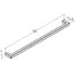 Scanbad Base bøjlegreb 33 cm messing