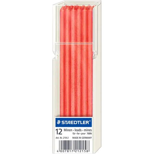 Staedtler 218-2 fedtmine omnichrom 12 stk rød