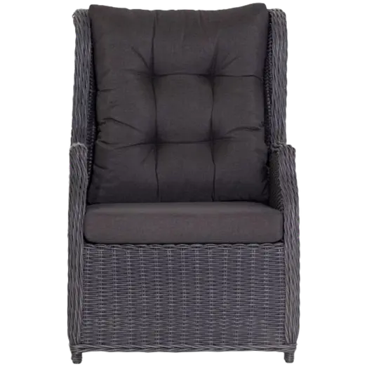 Skagen lux reclinerstol 86x103x84 sort