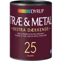 Dyrup træ og metal ekstra dækkende 25 hvid S0502Y