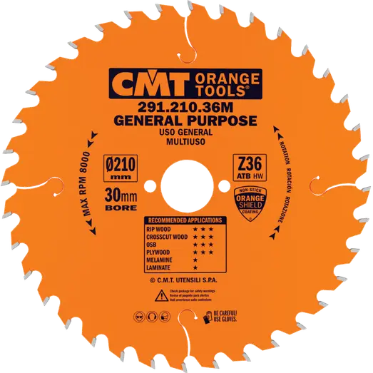 CMT savklinge 210x2,8x30 Z36W