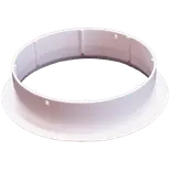 Duka S7 rørstuds t/ventilator Ø100 mm hvid