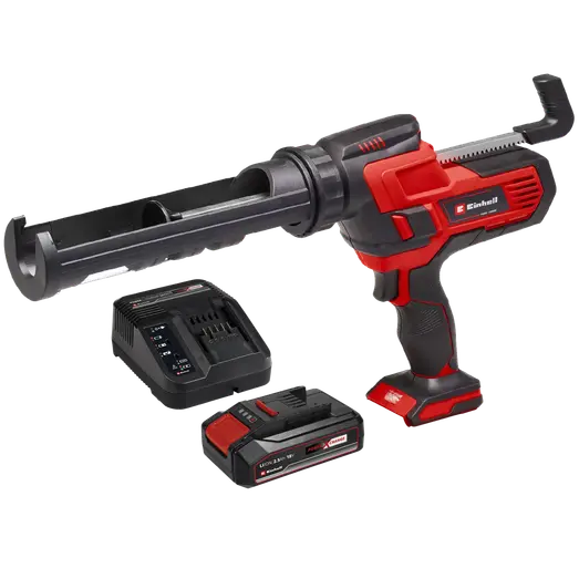 Einhell TE-SG 18/10 18V fugepistol m/PXC- 18V opladersæt starterkit 2,5 Ah