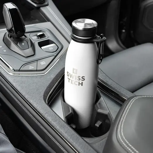 SwissTech termo drikkeflaske hvid 500ml.