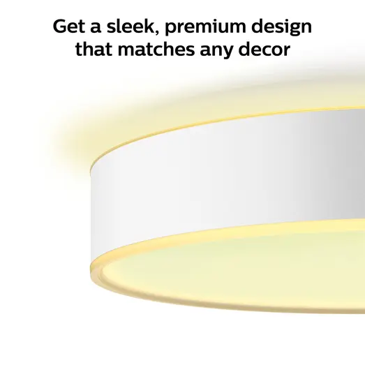 Philips Hue Enrave XL plafond Ø55,1 cm 48W hvid