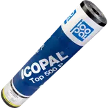 Icopal Top 500 P tagpap sort i rll. á 0,6x7,5m