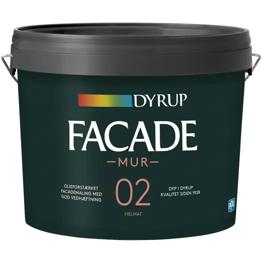 Dyrup facade murmaling 2