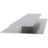 Swisspearl 13 H-skinne blank - 2400 mm