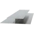 Swisspearl 13 H-skinne blank - 2400 mm