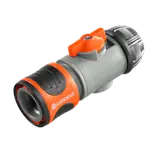 Gardena slangekobling 1/2" m/reguleringsventil 2942-20
