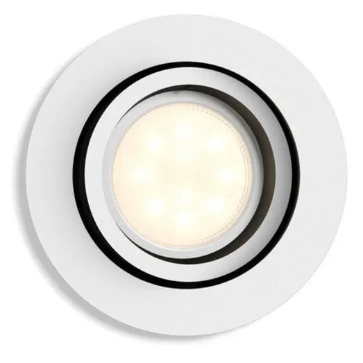 Philips Hue Milliskin indbygningsspot rund GU10 LED