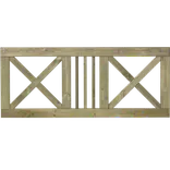 Plus Slot hegn 180x75 cm trykimprægneret
