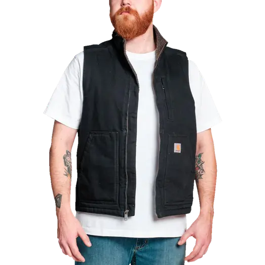 Carhartt Mock Neck vest sort