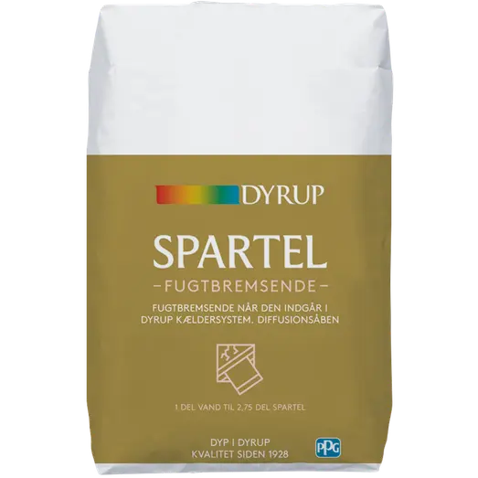 Dyrup spartel fugtbremsende 5 kg