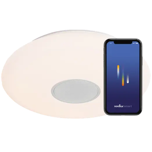 Nordlux Djay smart colour plafond og Bluetooth-højtaler