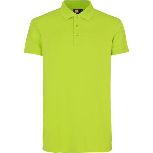 ID Stretch herre poloshirt lime