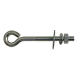 PN øjebolt M10x132 mm. elforzinket